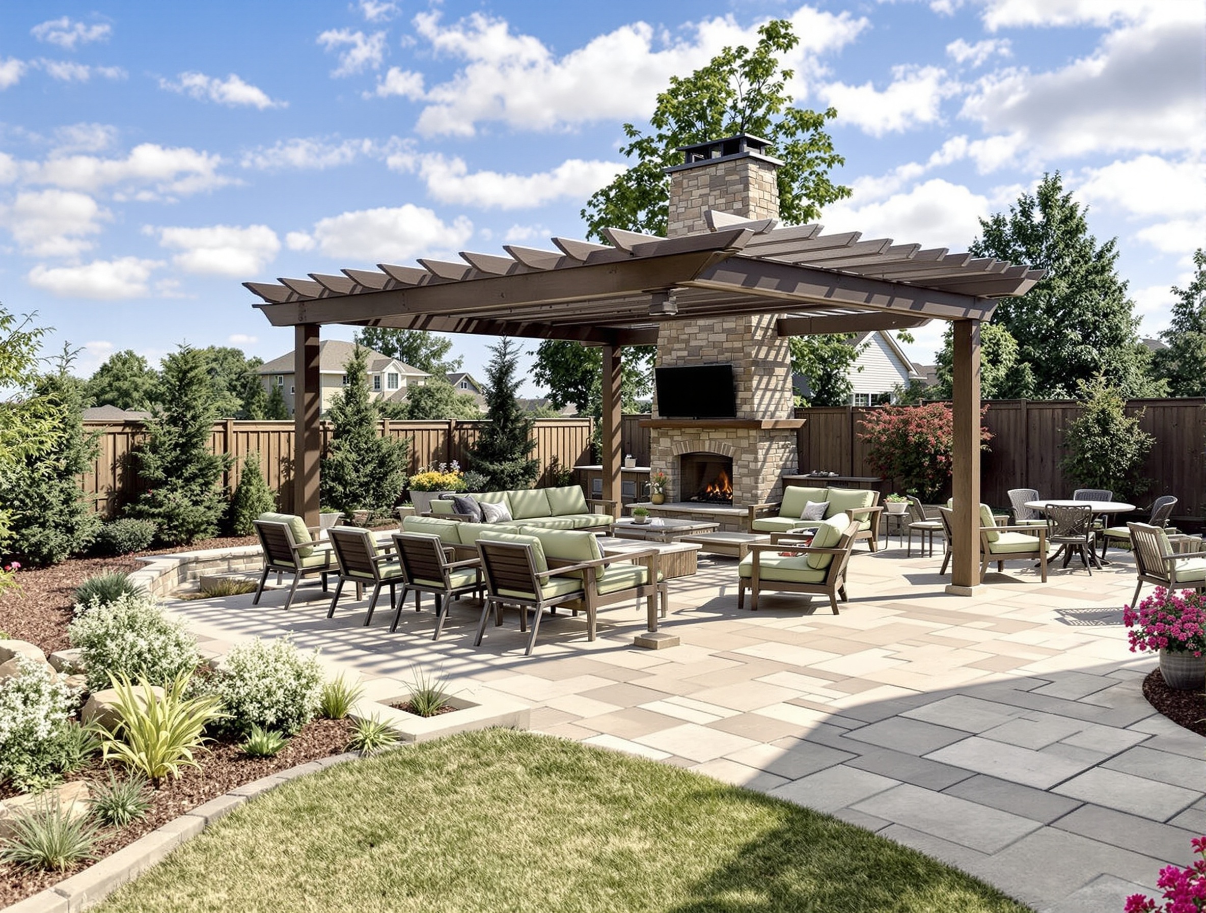 Modern Patio Retreat