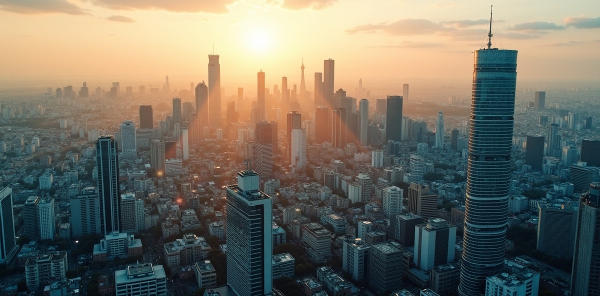 Japan Real Estate Skyline Tokyo
