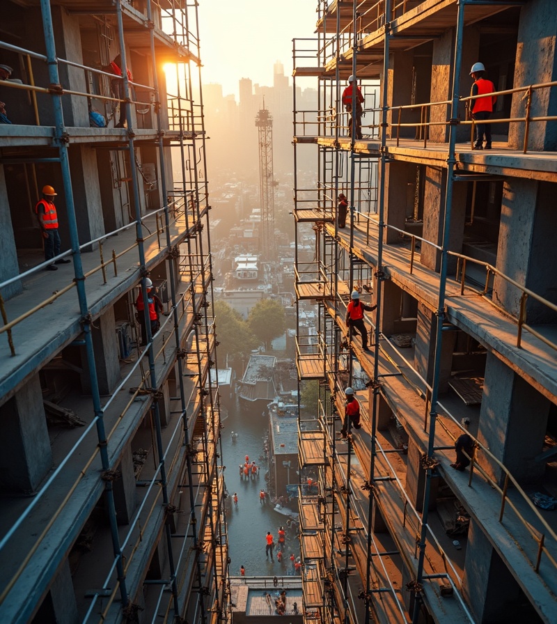 Professional scaffolding