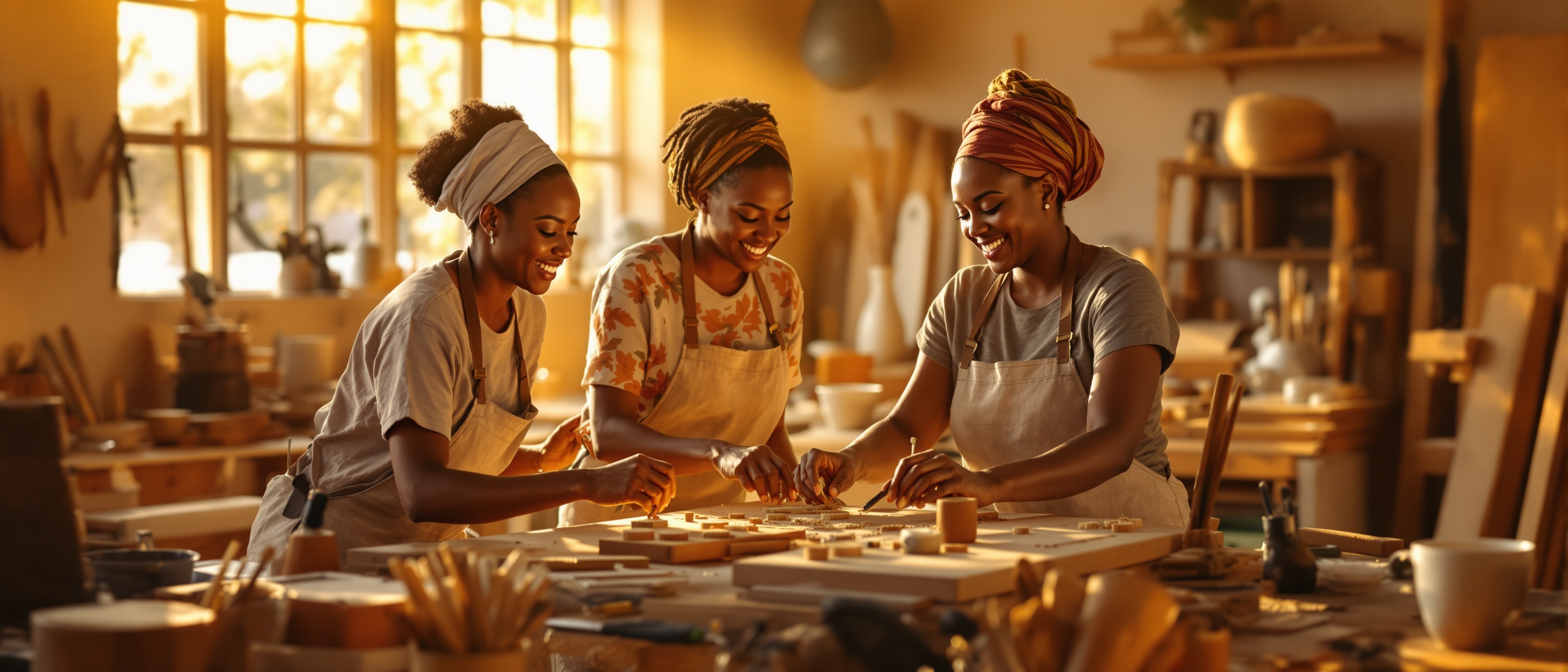 Women empowerment through woodwork skills training in Uganda