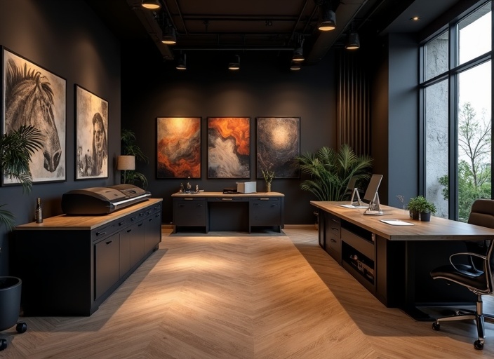 Equipe Áquila Soluções Gráficas — estúdio de personalização