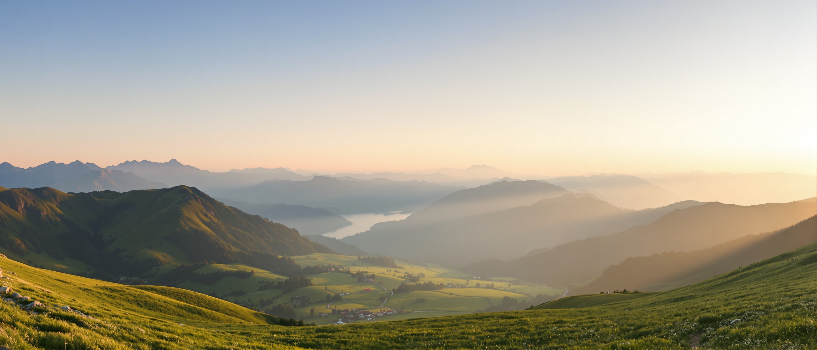 Georgian mountain landscape
