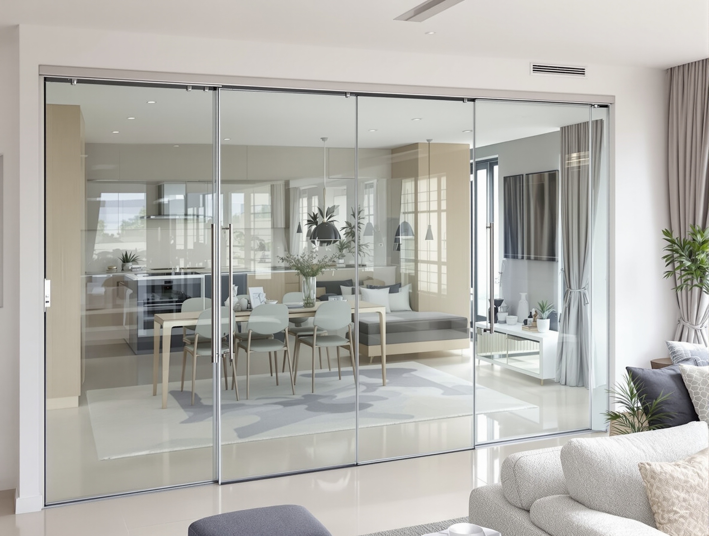 Frameless Glass Sliding Doors