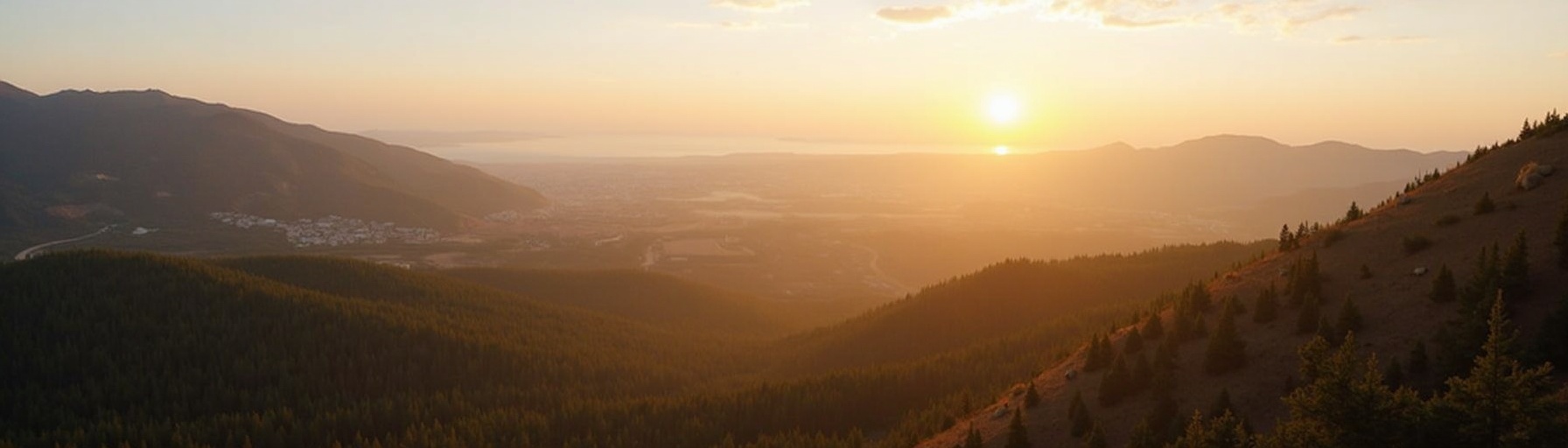 North America landscape