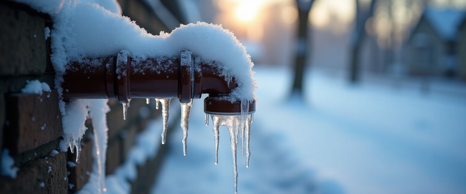 Frozen pipe during winter - prevention guide