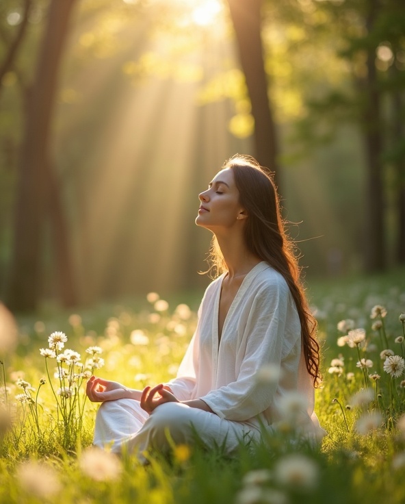 Highly sensitive person in nature