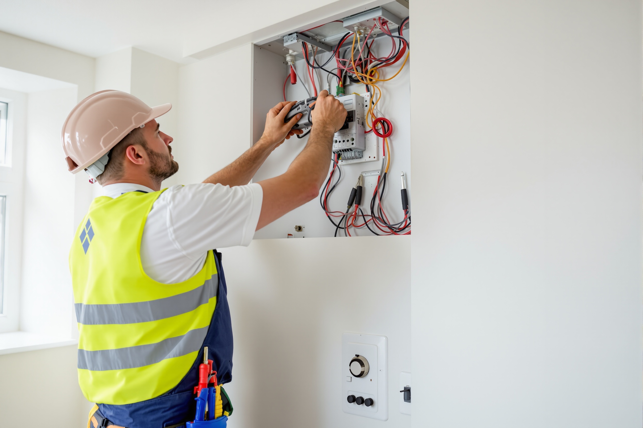 Professional rewiring service in Caerphilly