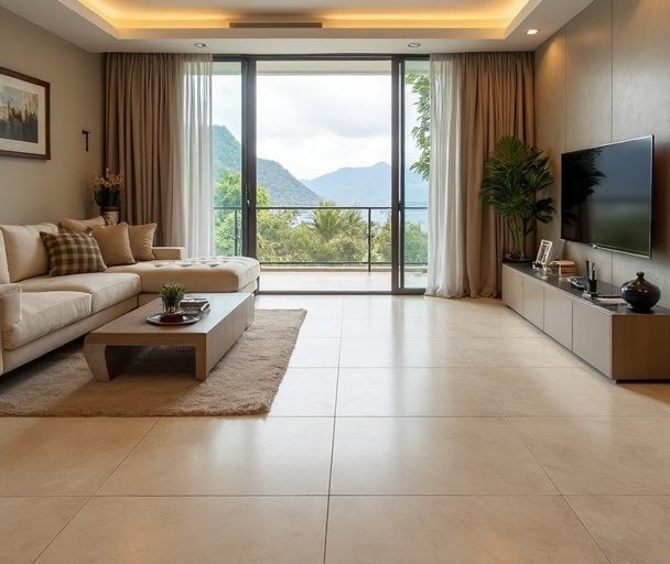 Lantai Ruang Tamu — Puncak Alam