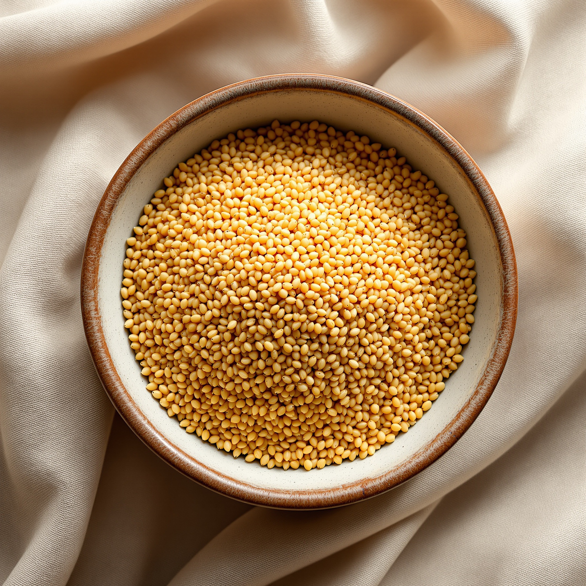Stone-milled bulgur wheat