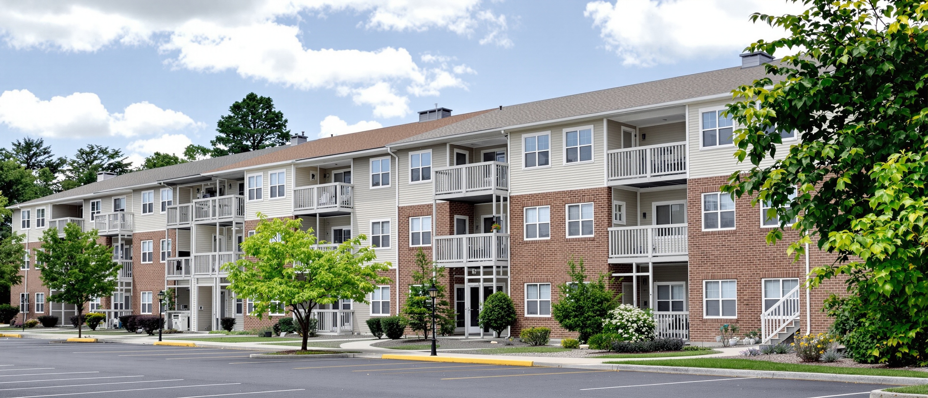 Variety of Garden Apartment Properties