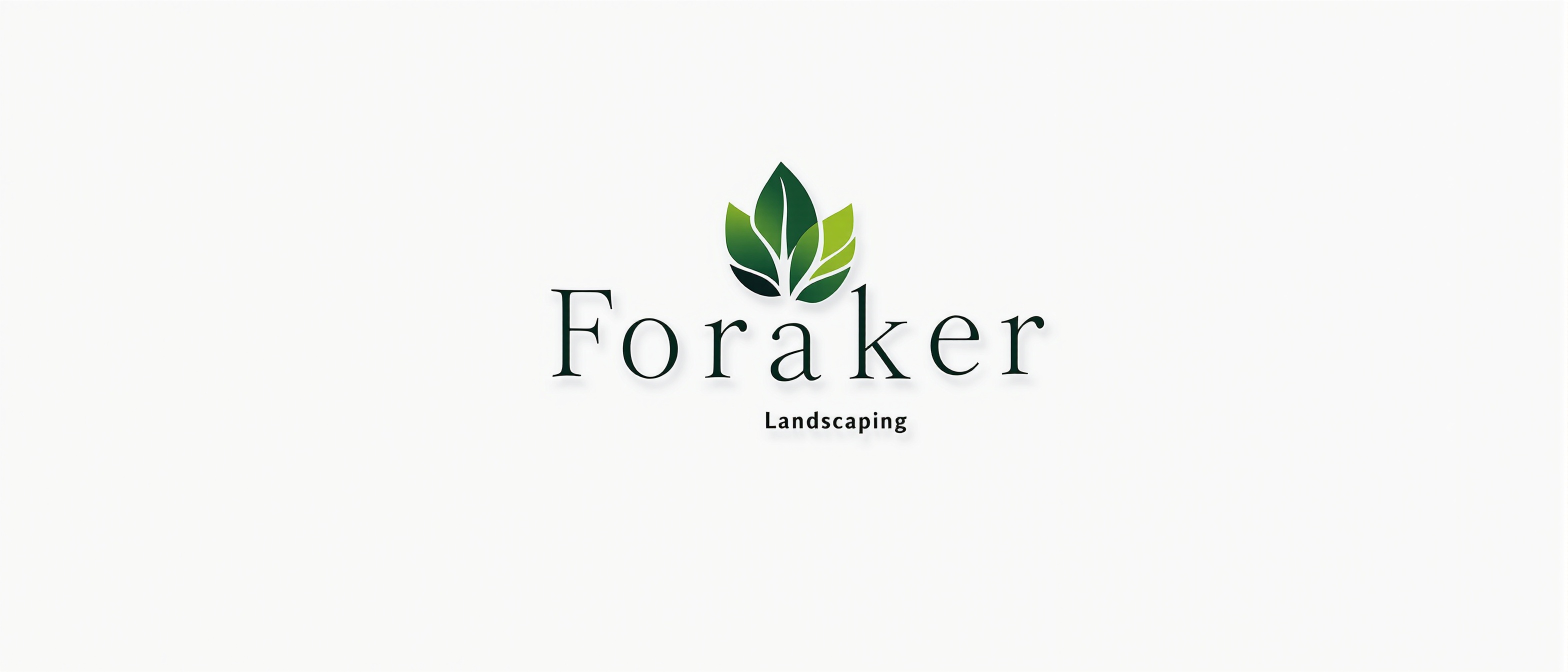 Foraker Landscaping logo – bulk mulch, stone, sand and soil delivery Bucks County PA
