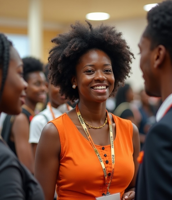 Youth at career expo