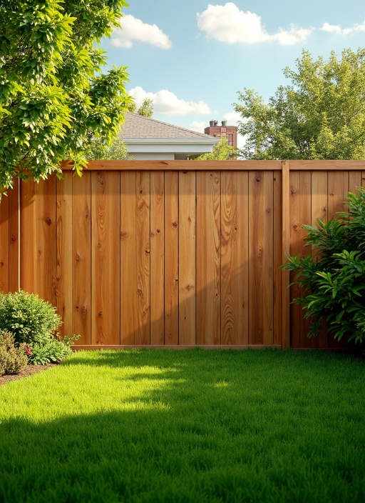 Wood Privacy Fence