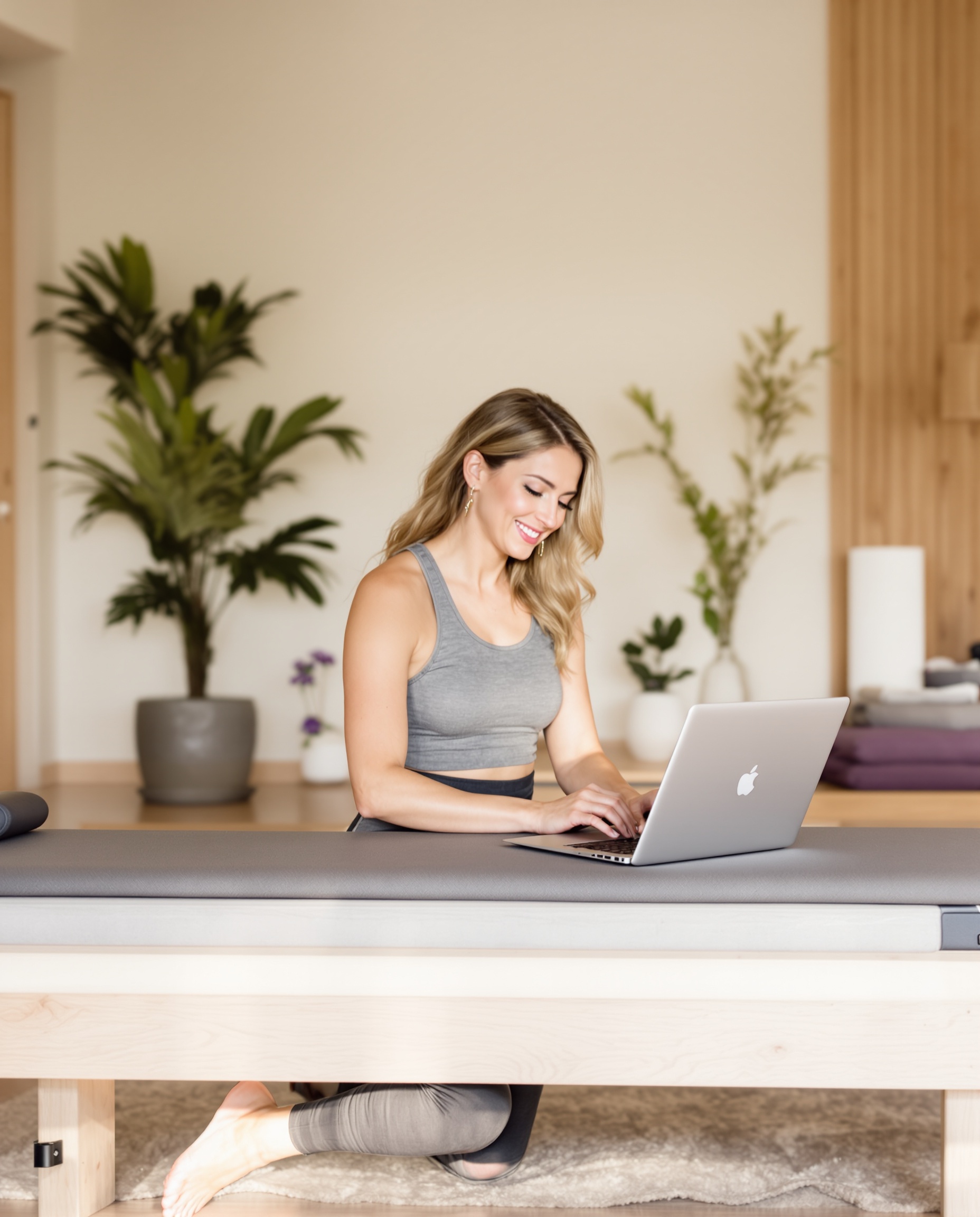 Pilates studio owner