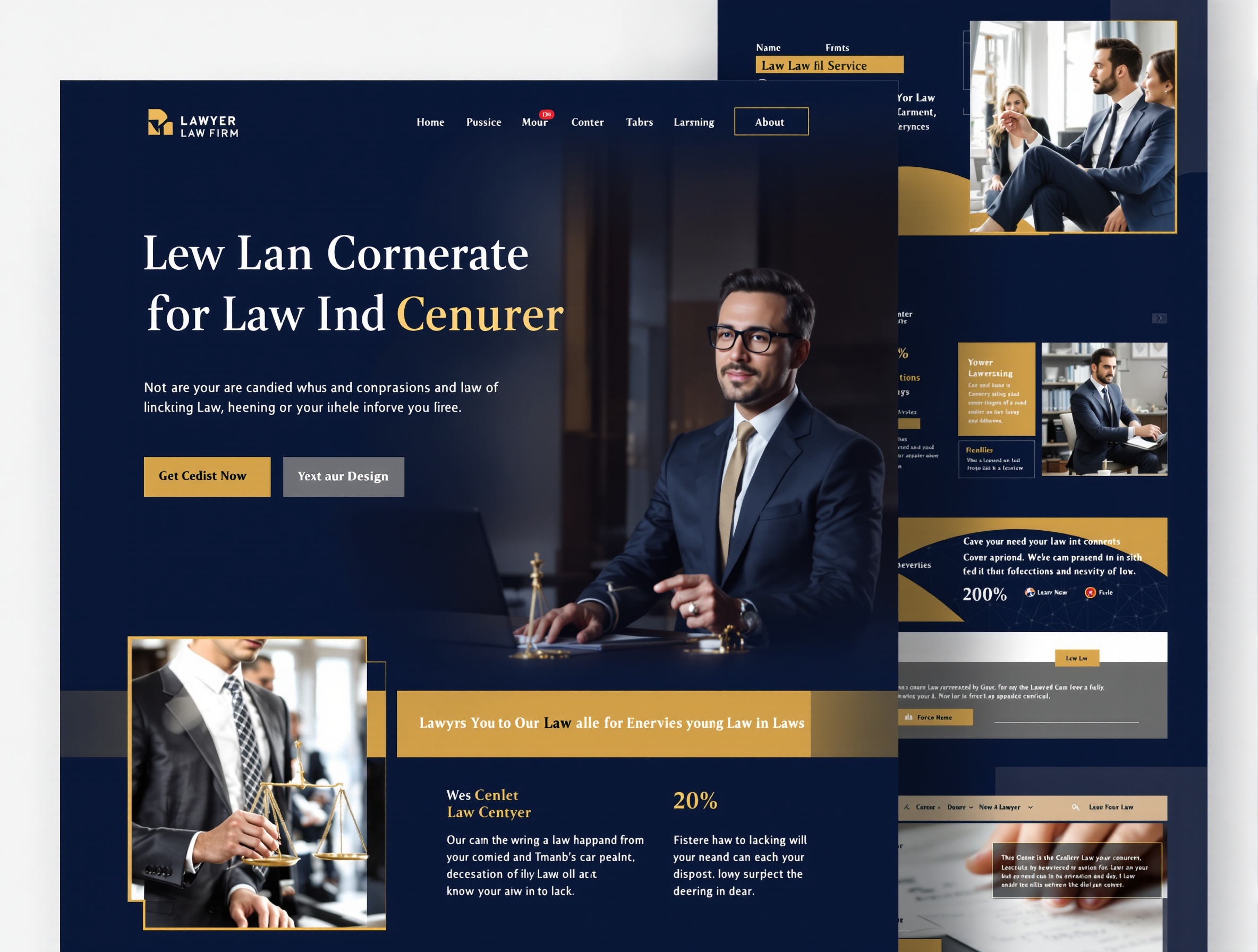 Professional Services Website Design