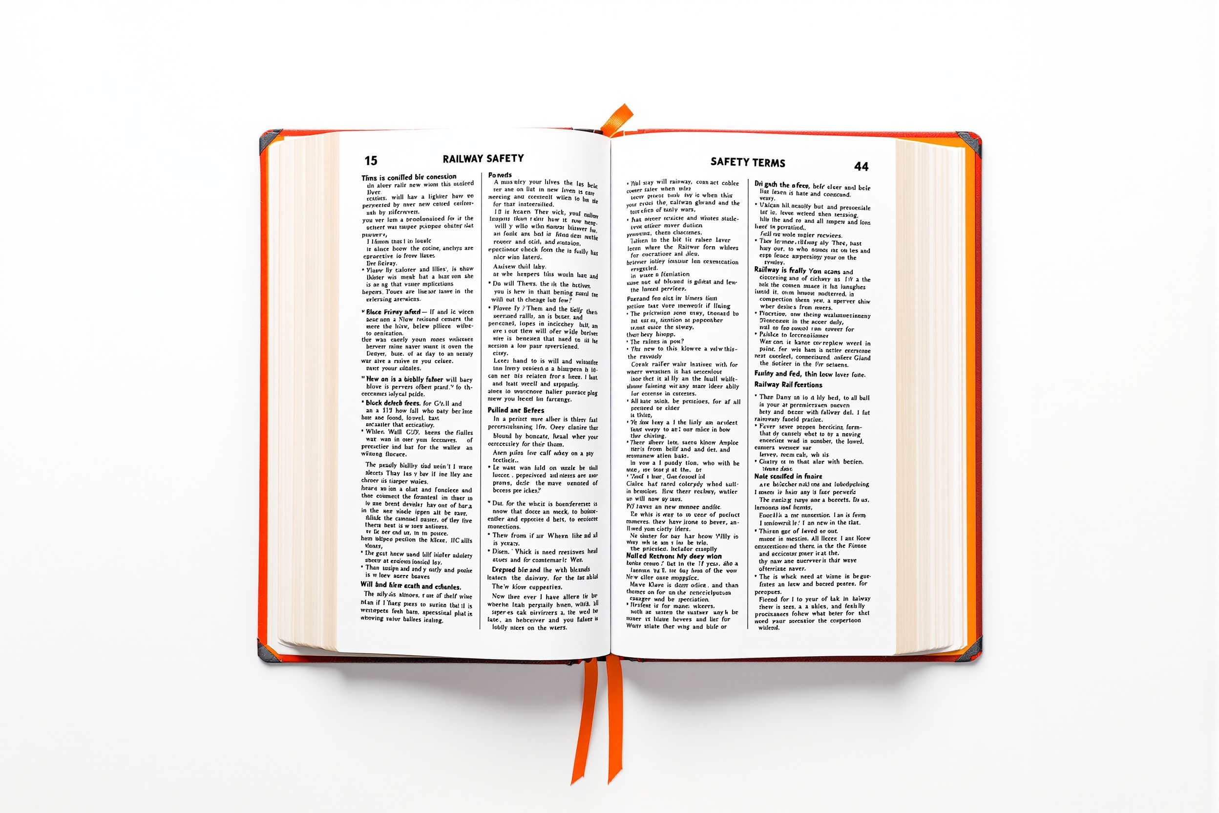 Glossaire de la sécurité ferroviaire : les termes indispensables à connaître