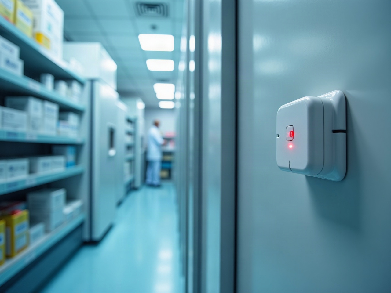 Monitoramento de temperatura em medicamentos e laboratórios