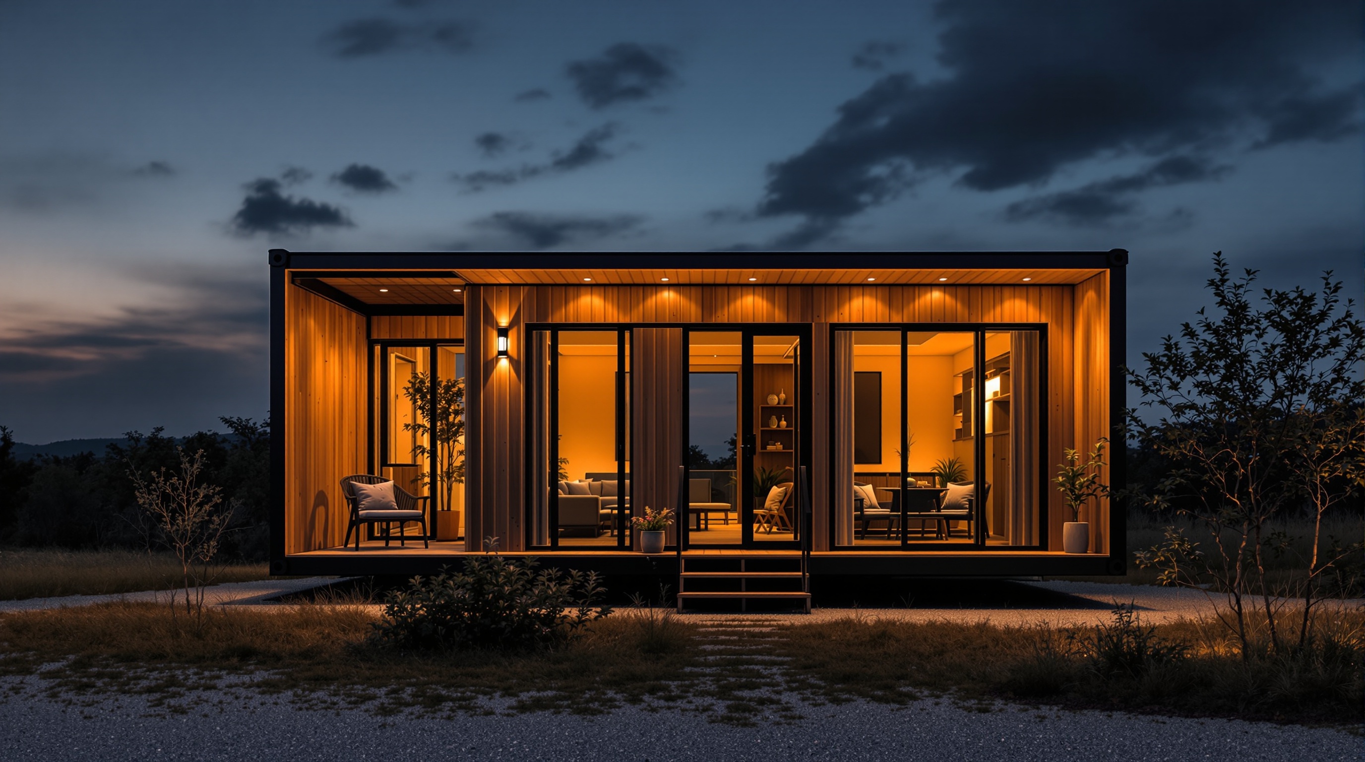 FAZ SteelHome — Módulo habitacional moderno