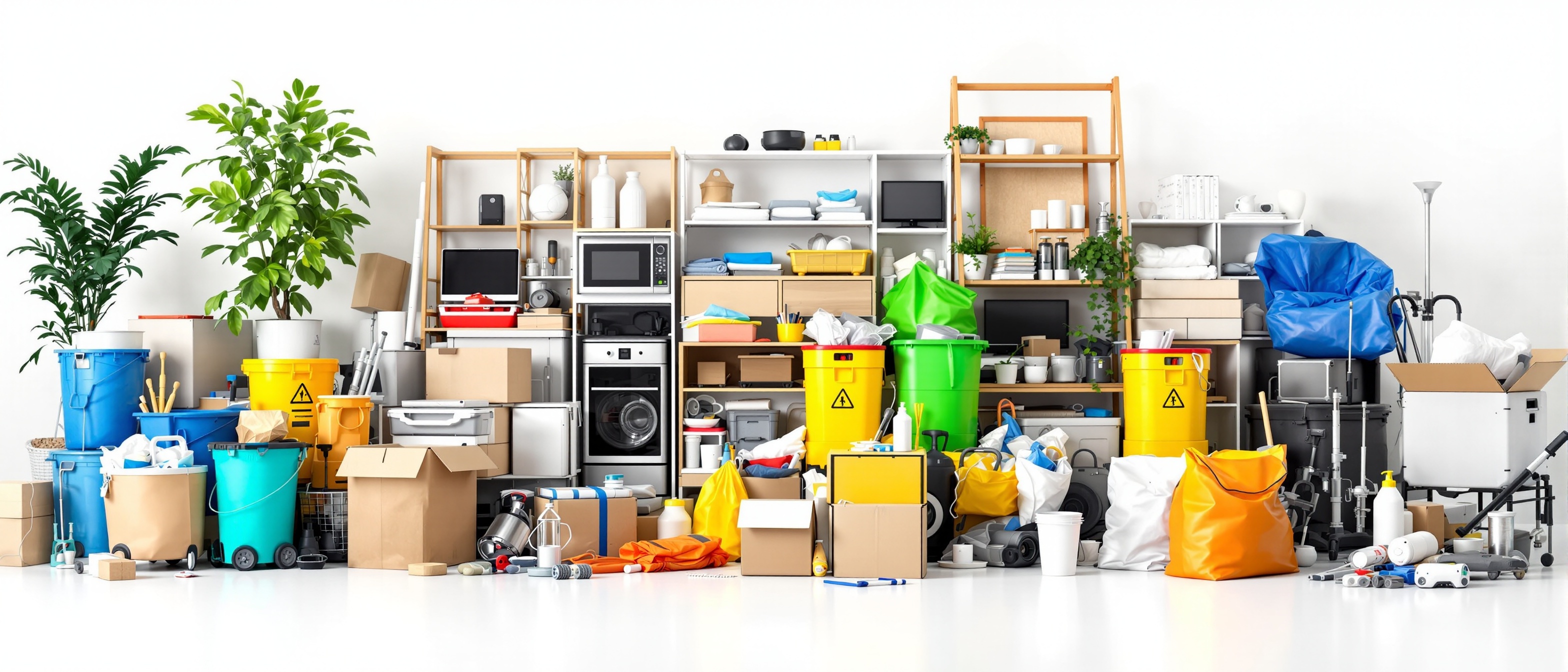 Acceptable and prohibited junk removal items categorized