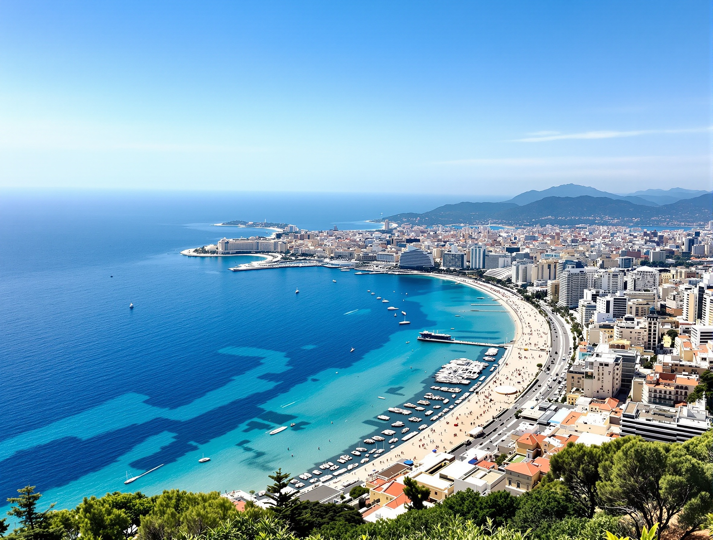 Vue de Cannes - Agence Web Cannes