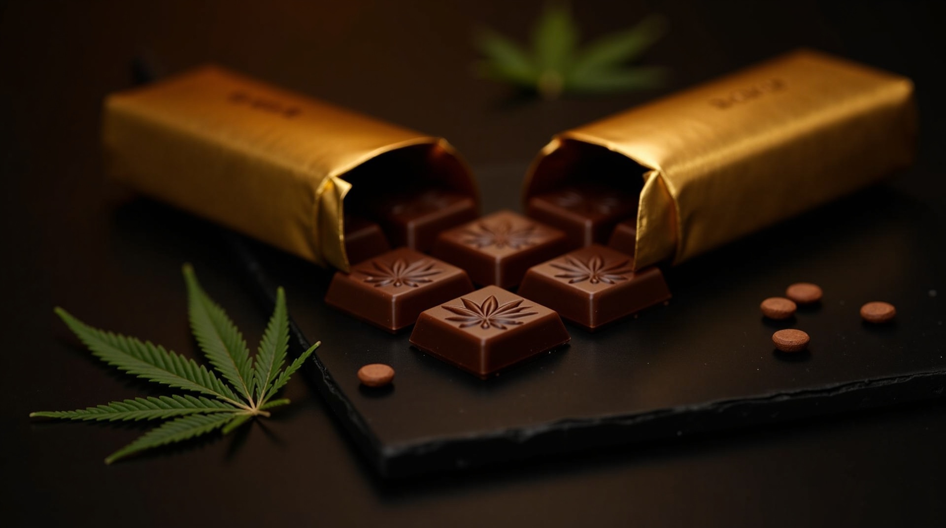 Benz Cannabis premium edible chocolate bars