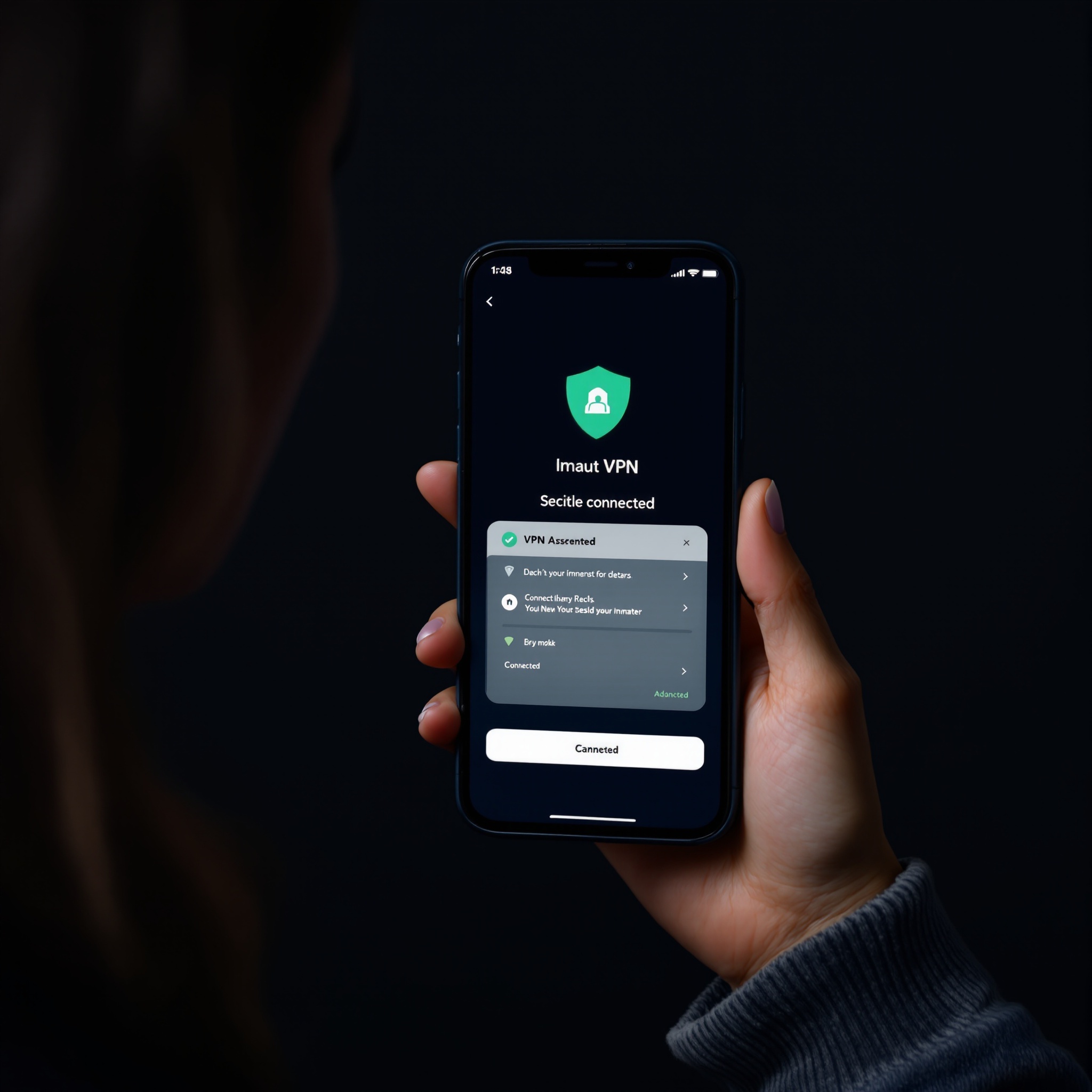 Surfshark VPN 应用界面展示