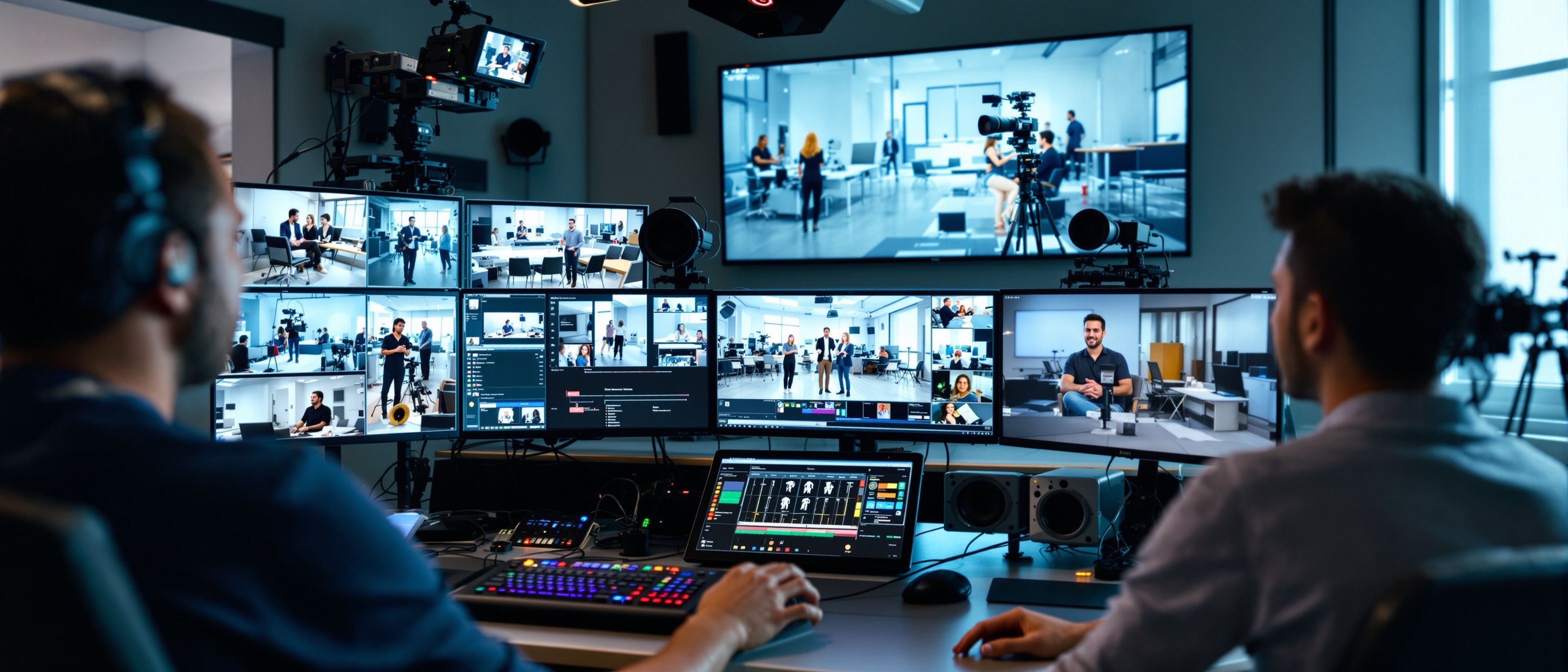 Live Streaming Control Room