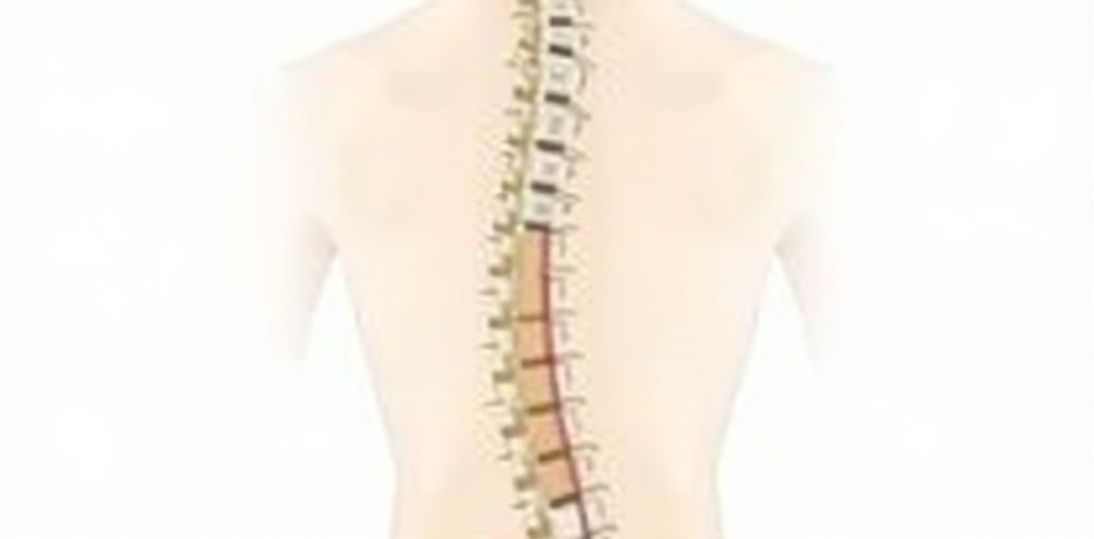 Lumbar stenosis narrowing the spinal canal
