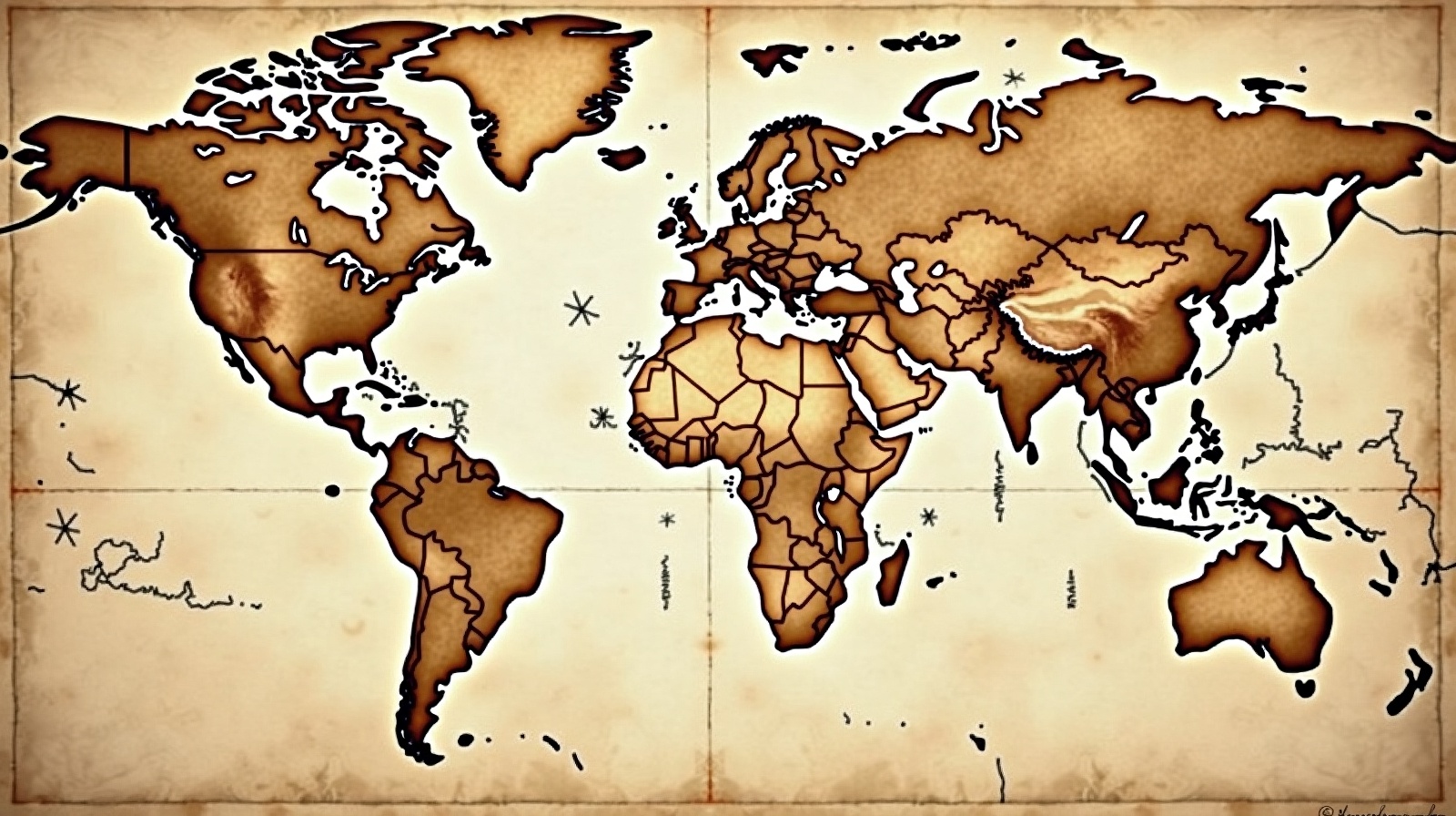 Historical map background