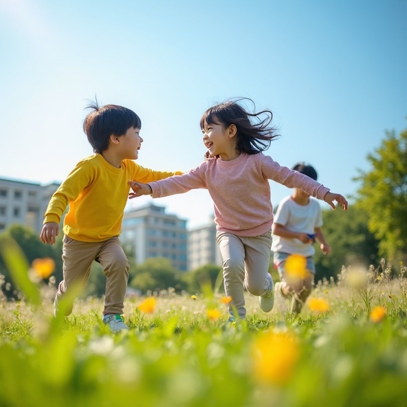 自然と日本の子供たち