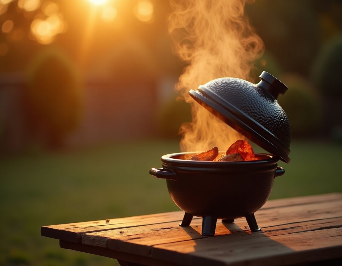 Le Kamado au cœur du moment