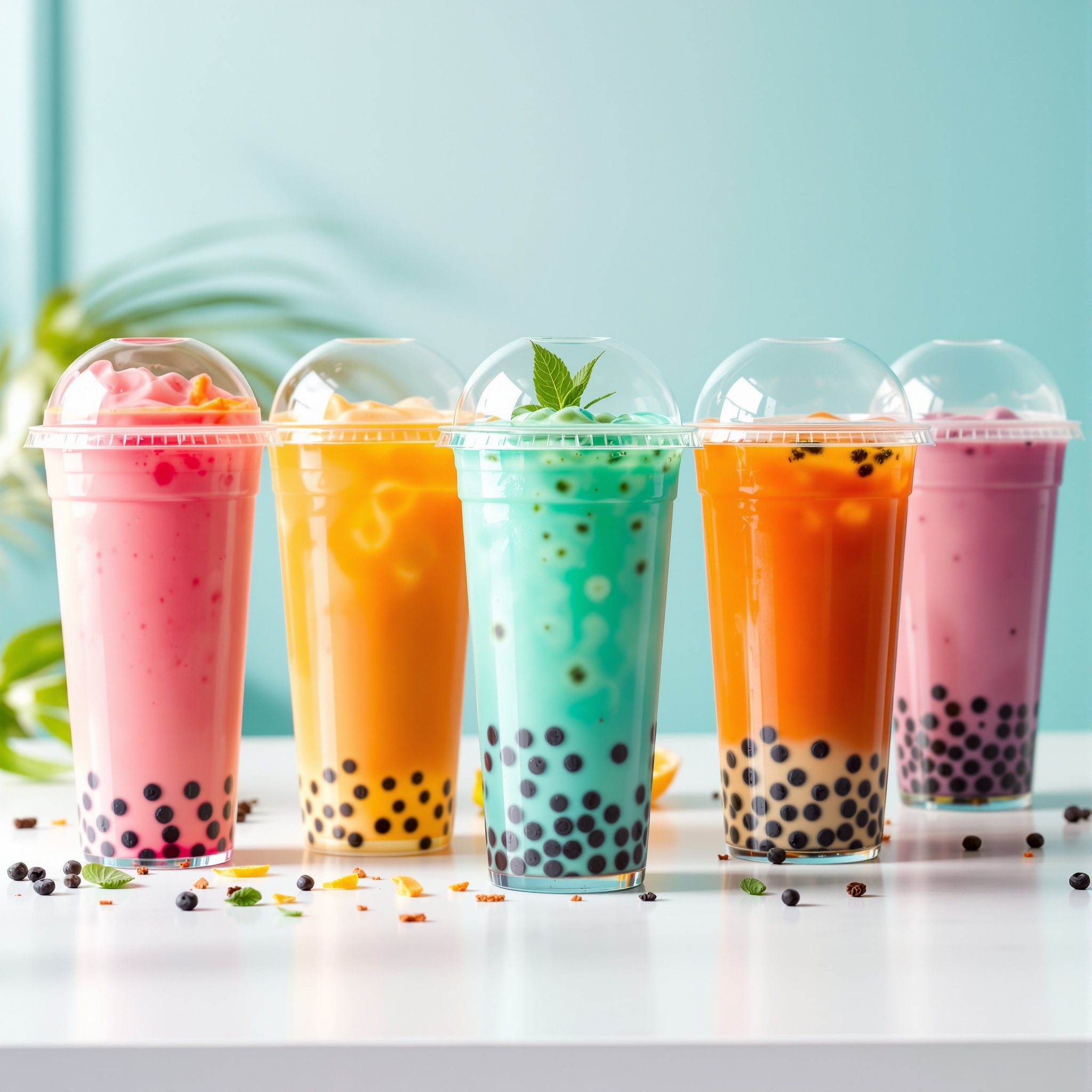 Colorful Driftwood drinks