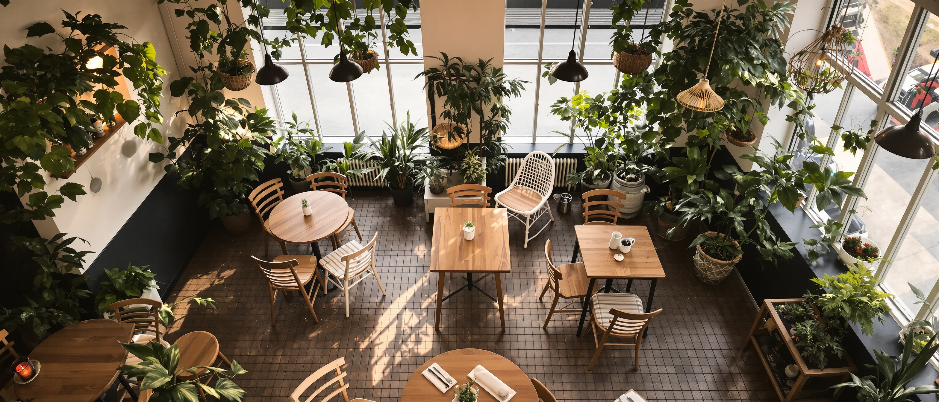 Lunchroom Binnen interieur