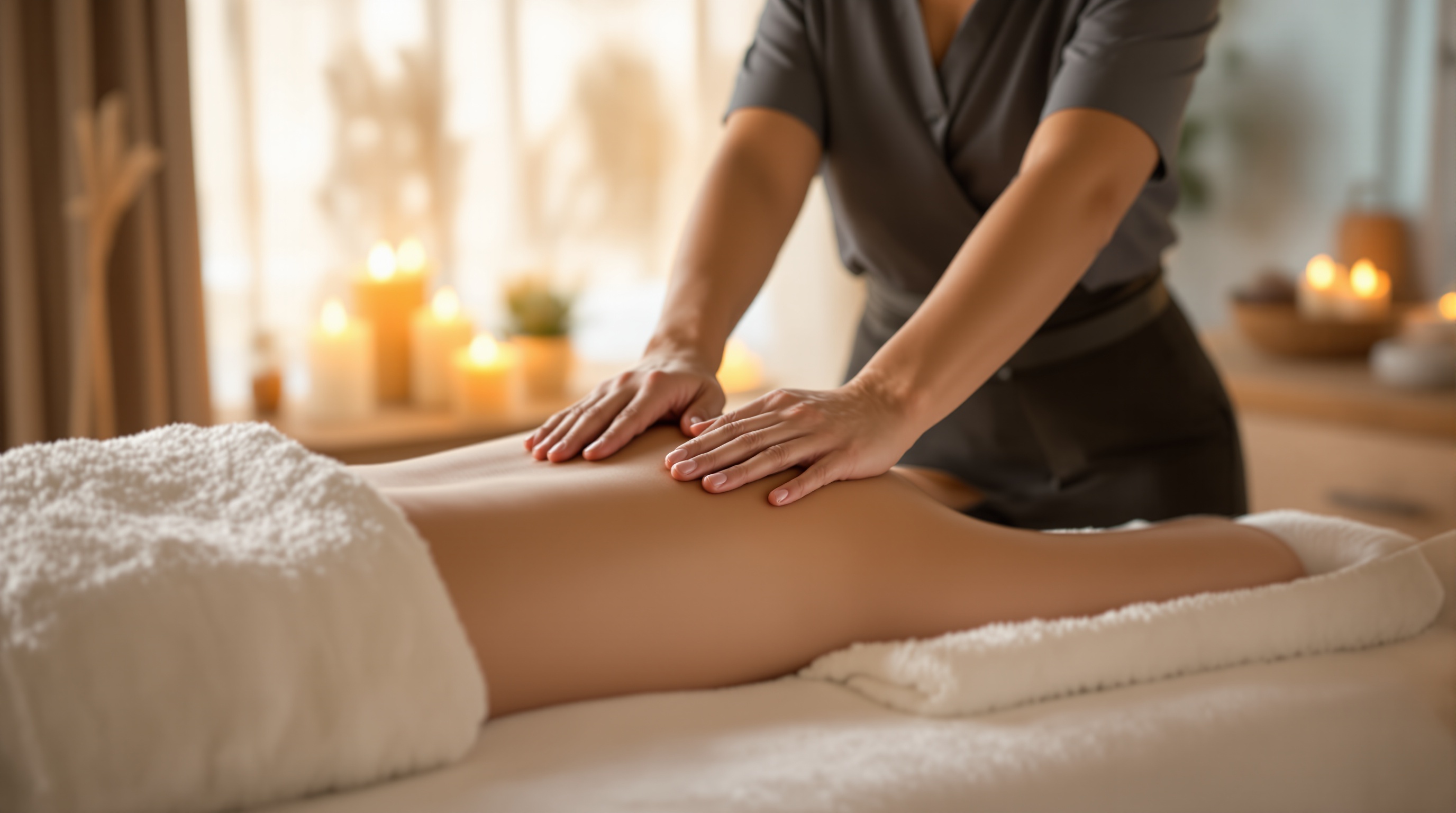 Best massage Makati - professional therapist performing deep tissue massage