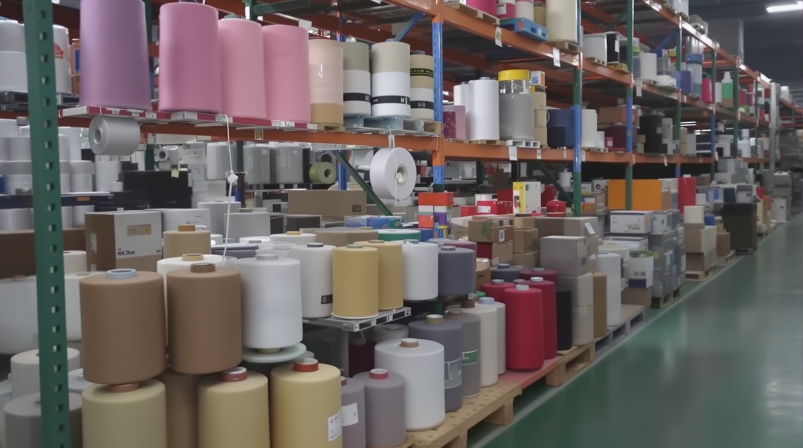 鑫威织造全自动织造生产线实景