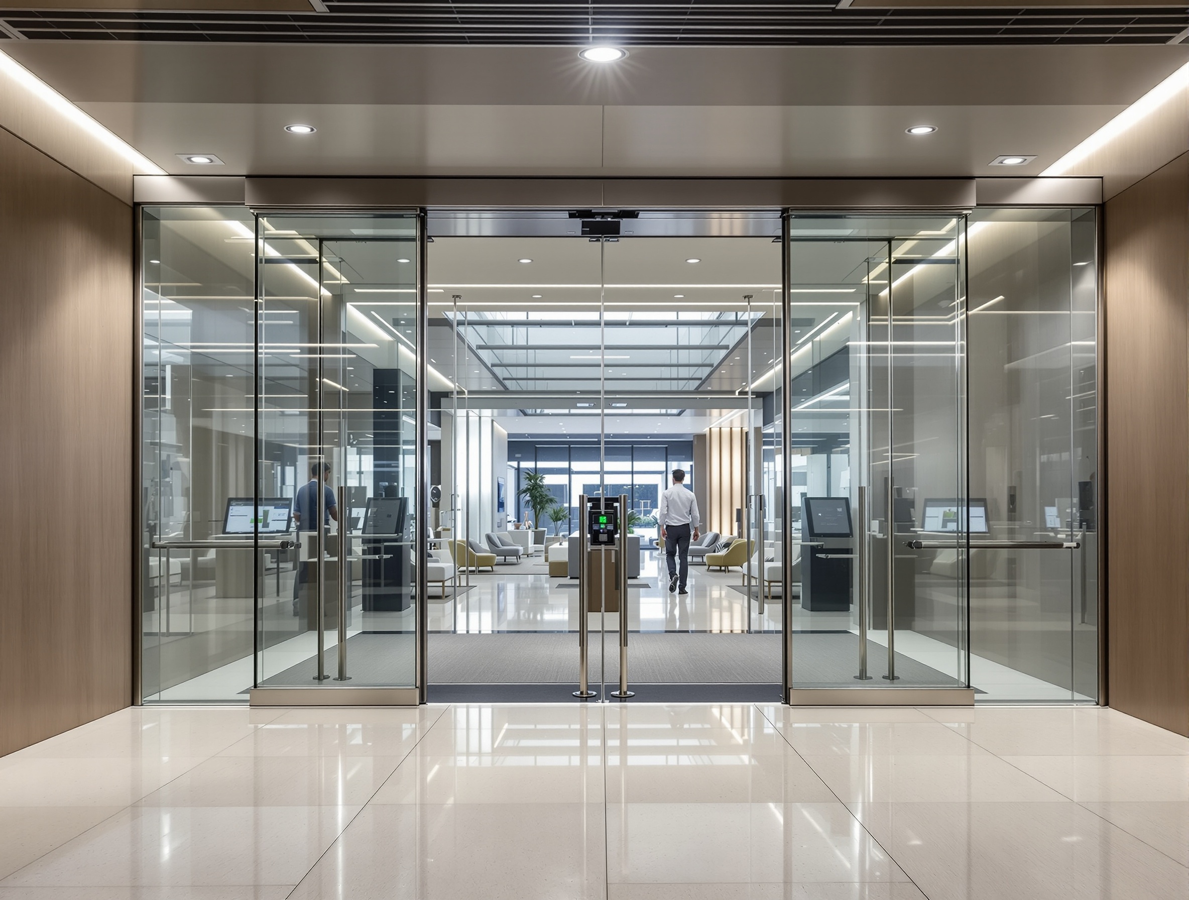 Office Building Entrance