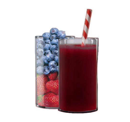 Blueberry Heaven frozen smoothie cup — rich antioxidant-packed naturally sweet smoothie — SmoothieMachine