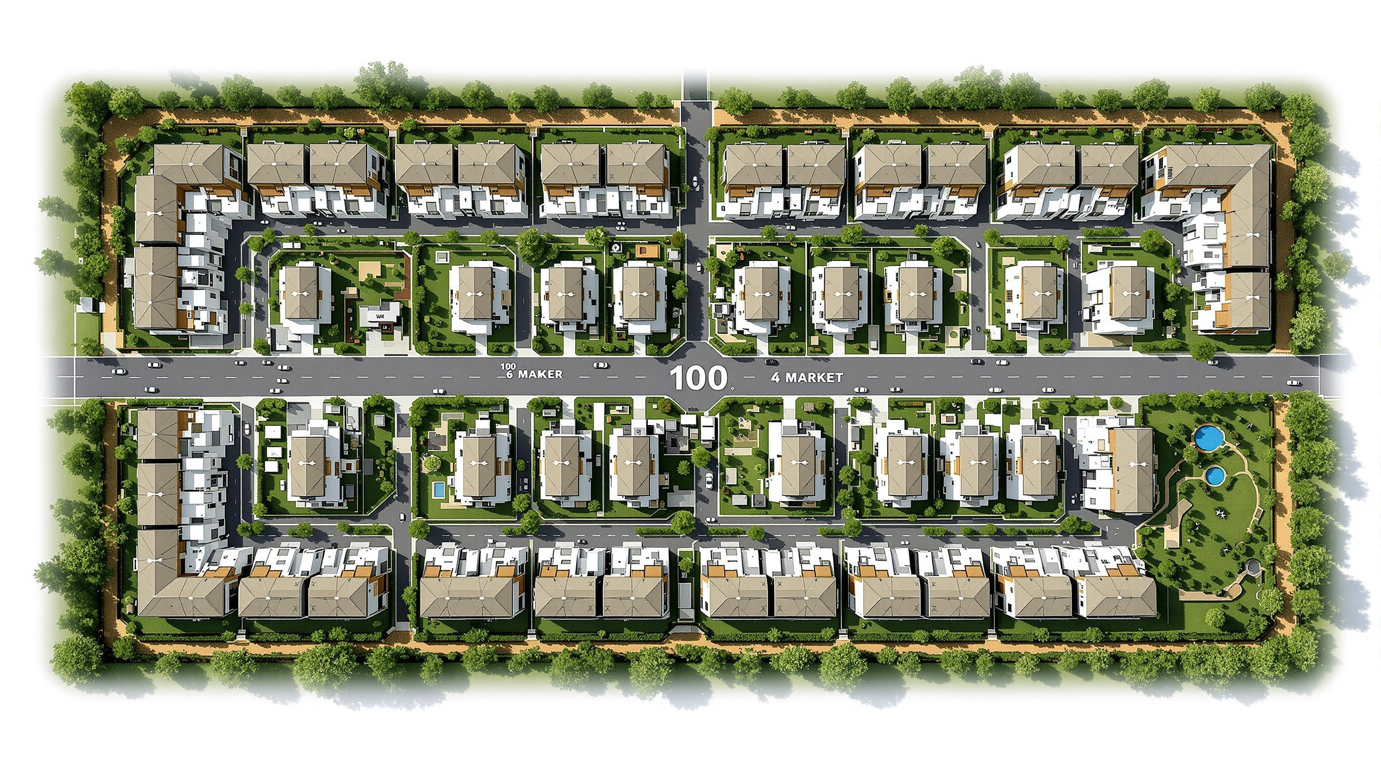 Site Plan 3D Visualization