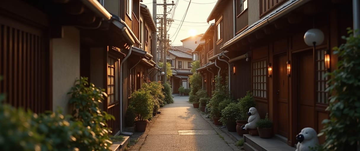 Traditional house in Ota City Tokyo