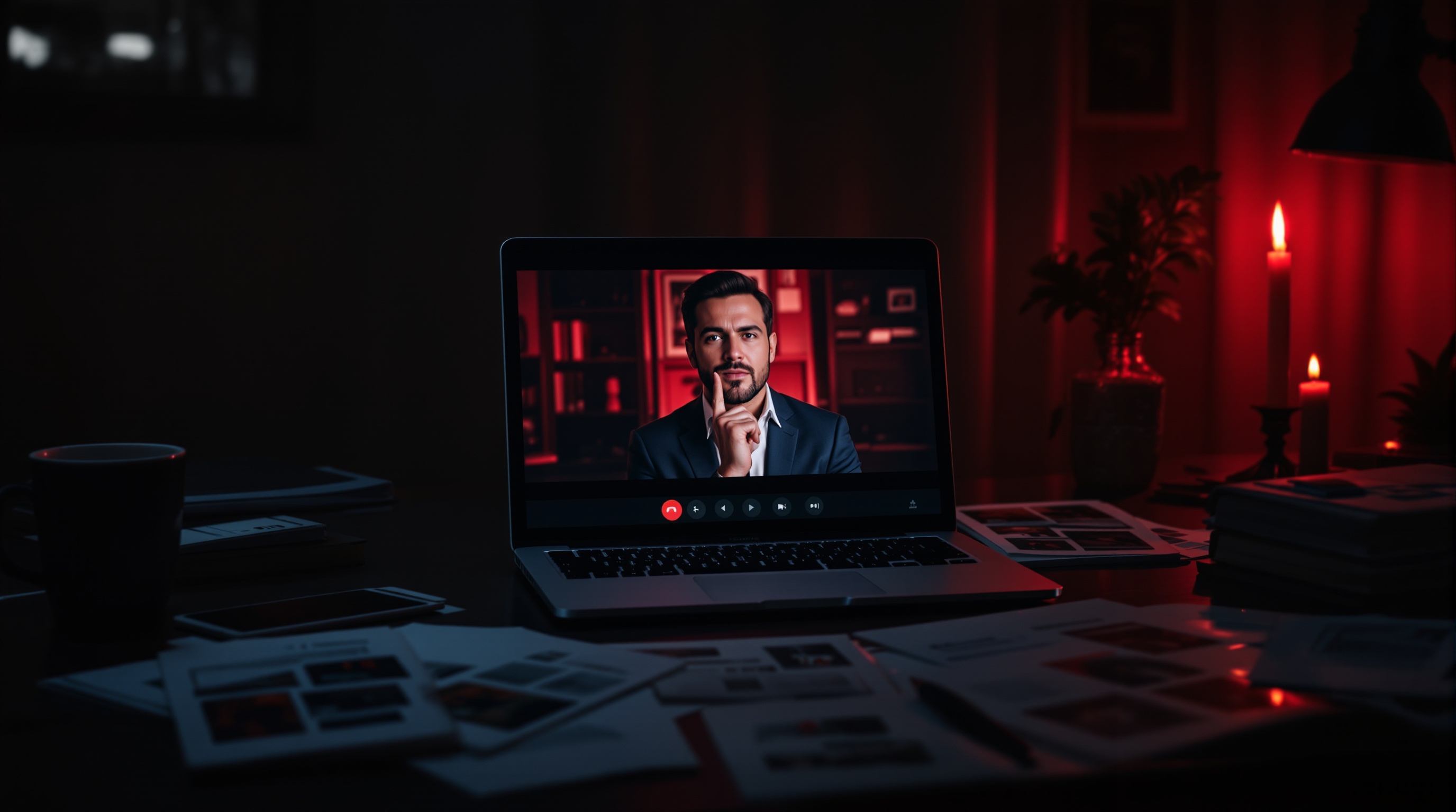 Virtual Murder Mystery online game event