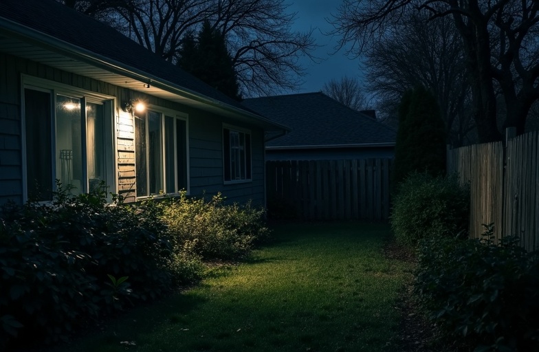 Before security camera installation - Backyard & Perimeter Coverage — Yonkers Home