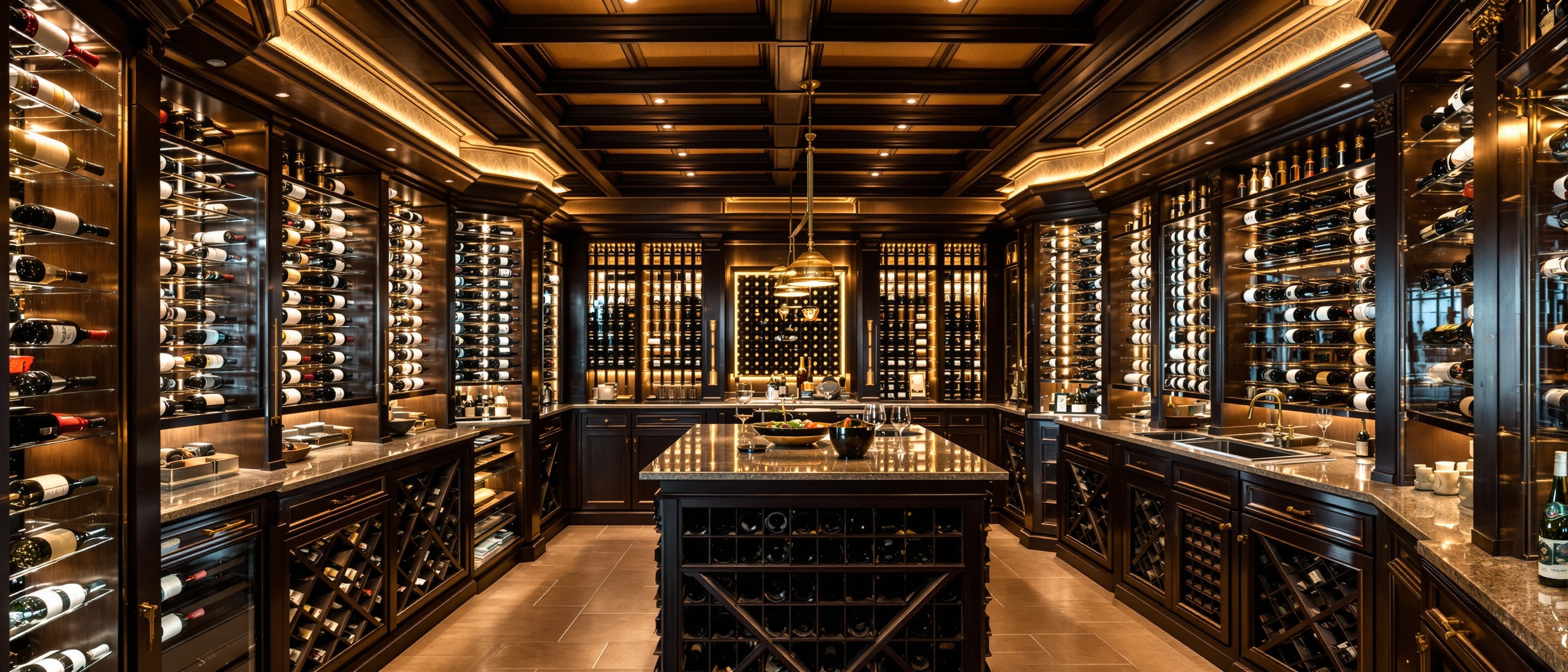 Luxury wine cellar installation Bucks County PA