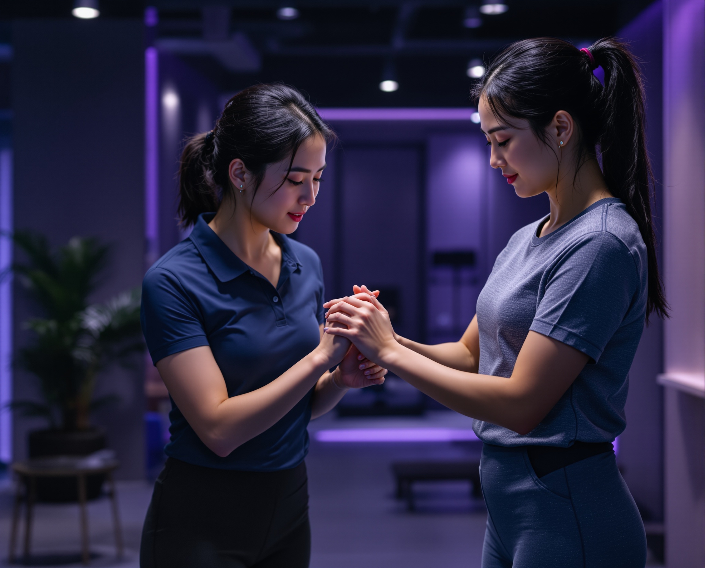 여성 바디 케어 전문가와 여성 고객의 구조적 접근 철학