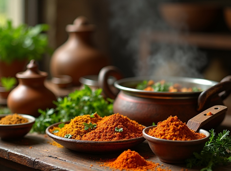 Traditional Indian Kitchen