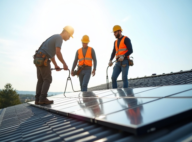 Installation panneaux solaires