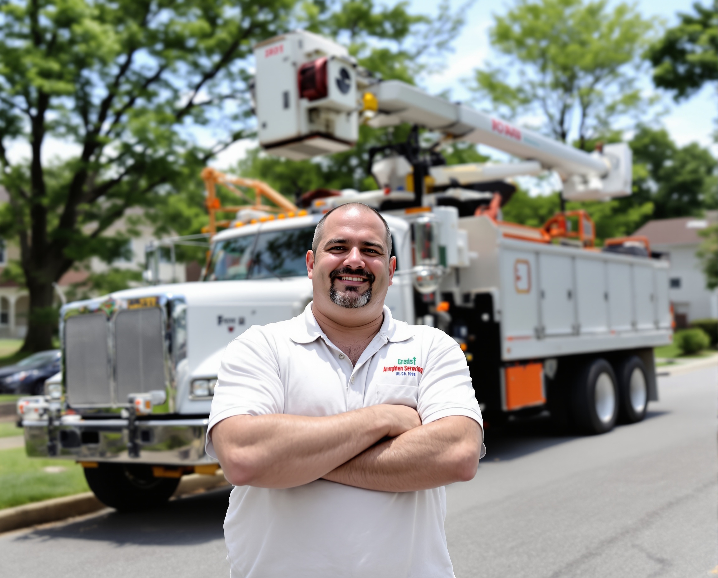 Diversified Tree Services owner and fleet