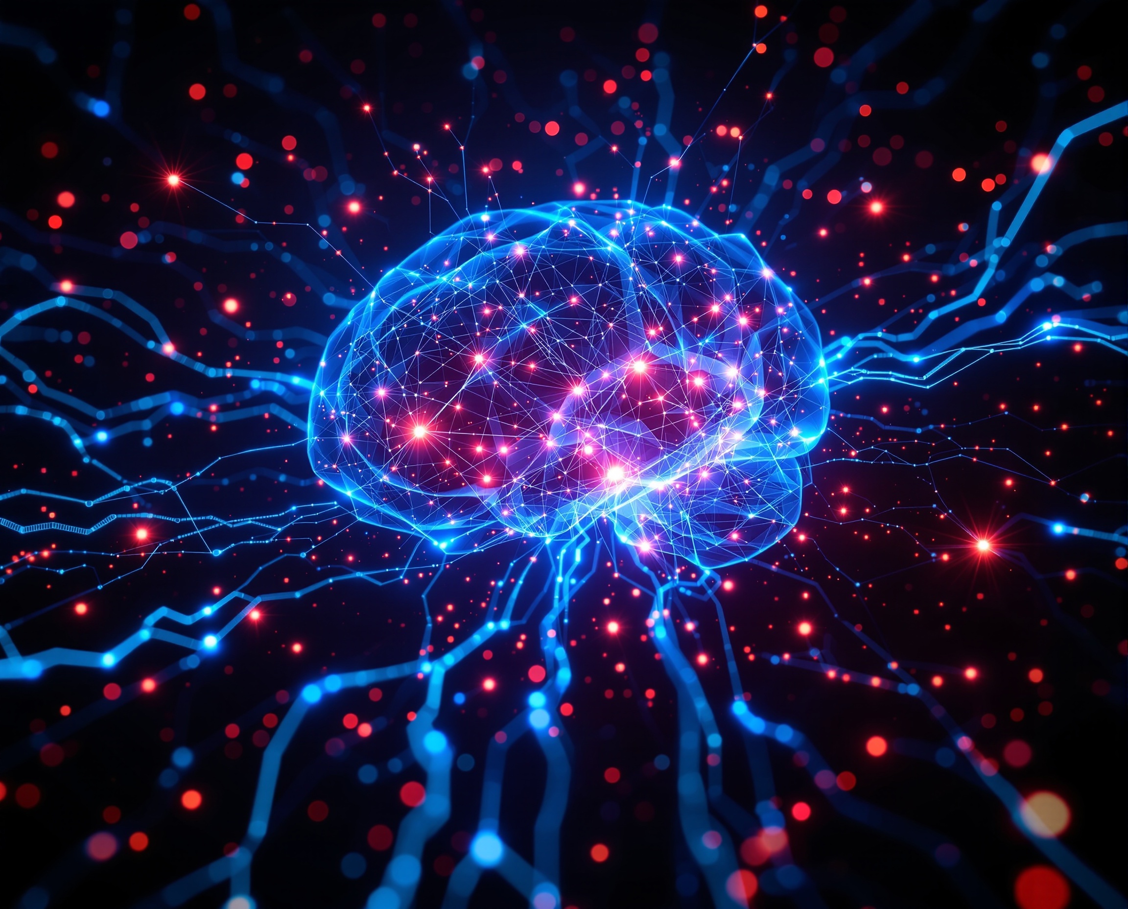 AI Neural Network Visualization