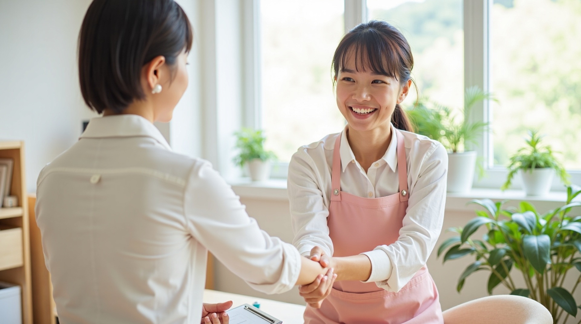 ミライク キャリア ヒーロー背景