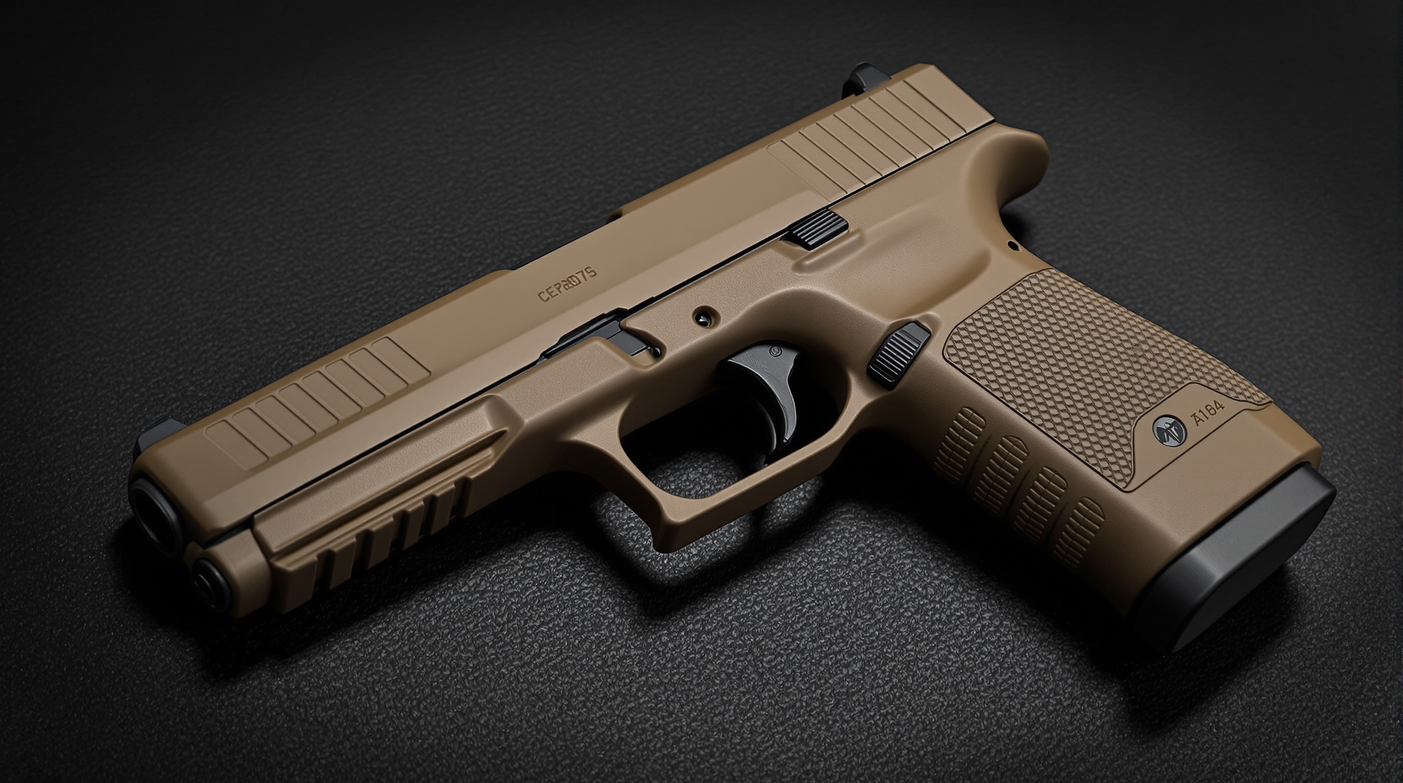 Cerakote coated firearm
