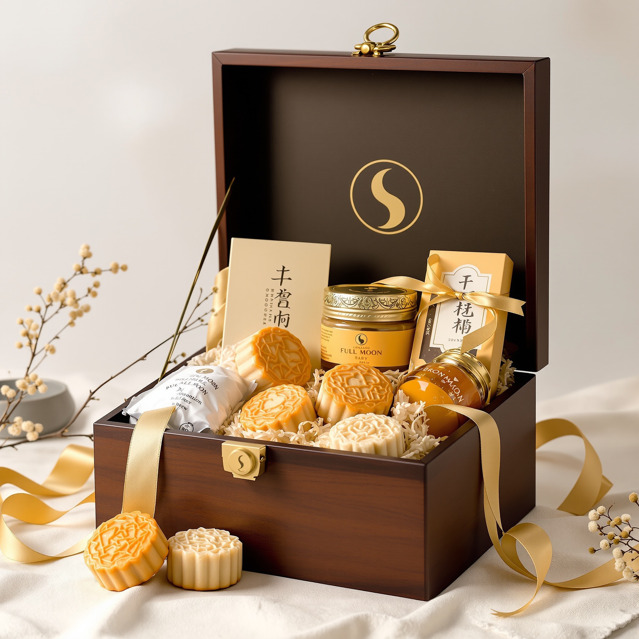 典雅滿月禮盒